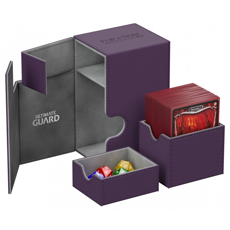 Ultimate Guard Flip'n'Tray™ 80Card Deck Box, Purple
